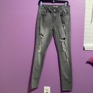 Grey jeans